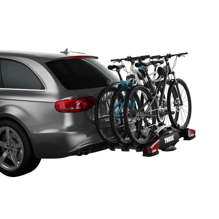 Kupplungsfahrradträger Thule VeloCompact 13-pin 3 Fahrräder Schwarz – Bild 5