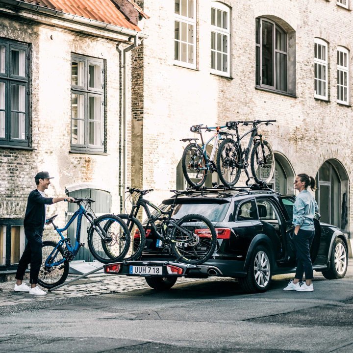 Kupplungsfahrradträger Thule VeloSpace XT 2 Fahrräder Aluminium – Bild 5