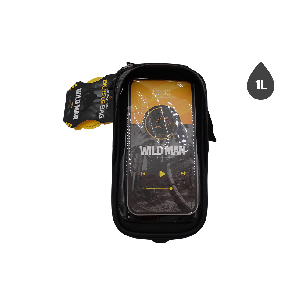 Wildman 1L Tasche mit wasserdichtem Telefonfach für E-Scooter